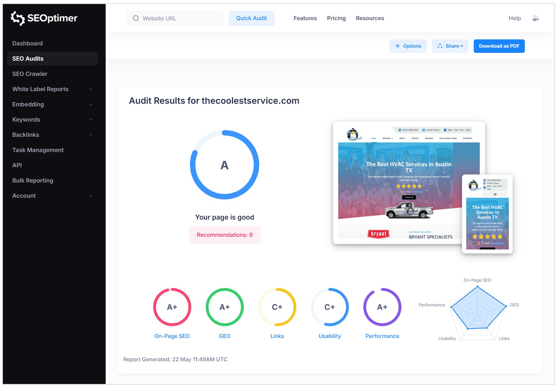SEO Audit Report